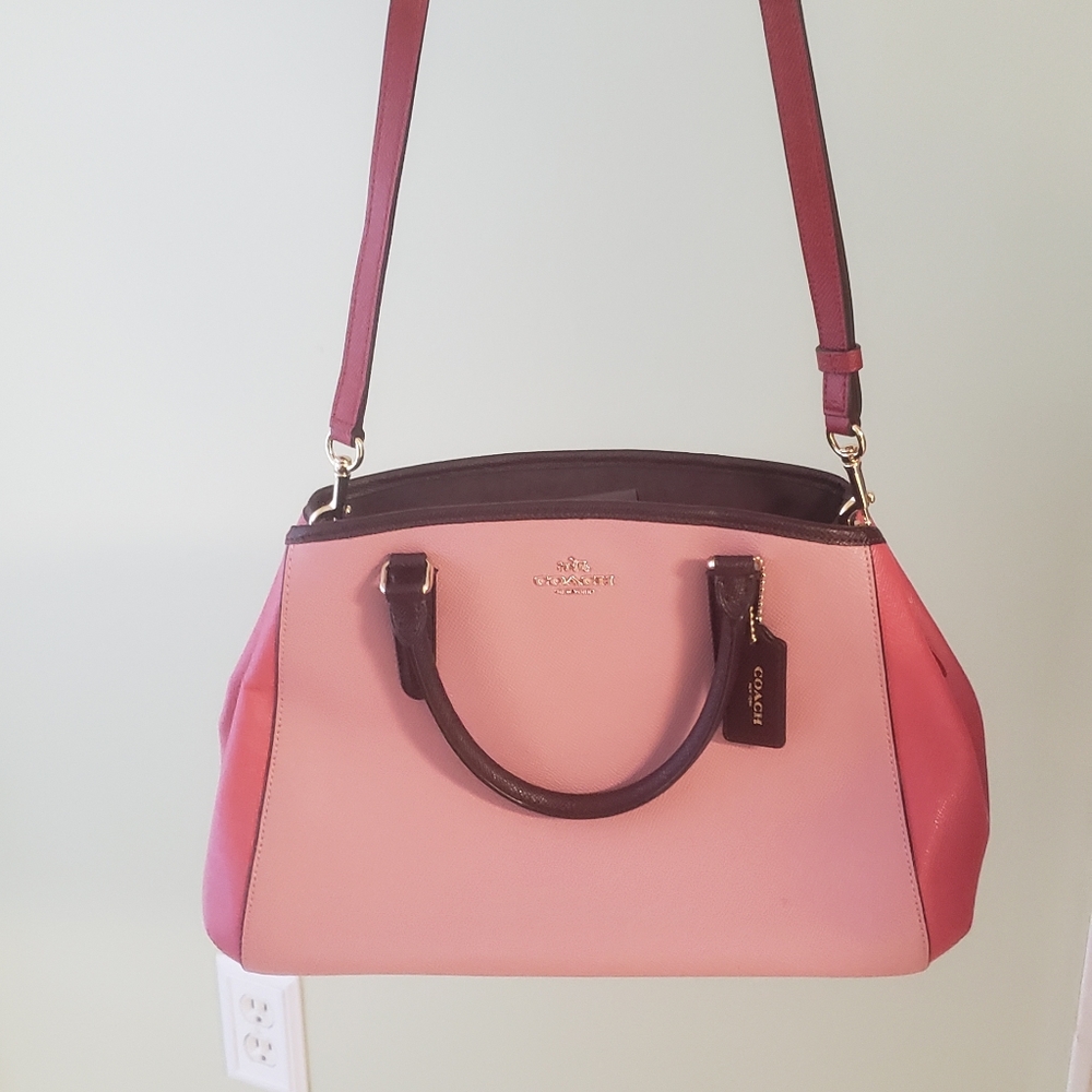 Pink two tone Satchel